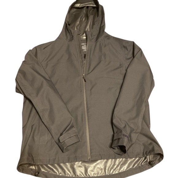 Swiss Tech Other - SWISSTECH Gray Hooded Rain jacket with Water-Resistant Fabric